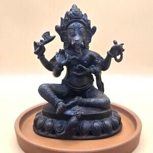 19th Century Nepalese Brass Ganesha Pre-owned